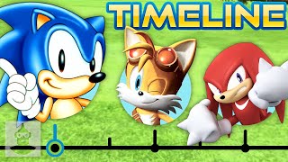 The Simplified Sonic The Hedgehog Timeline  The Leaderboard [upl. by Krein]