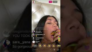 6six9ine giving his baby mama on ig live [upl. by Oile751]