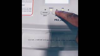 How to Config New Passbook Printer Olivetti PR2 Plus [upl. by Anelrats]