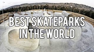 10 BIGGEST Skateparks In The WORLD US UK Canada Australia China [upl. by Staci]