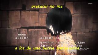 Ending Full shingeki no kyojin Great Escape Sub Español [upl. by Eninahpets887]