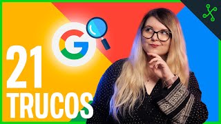 21 TRUCOS para BUSCAR EN GOOGLE 🔍👀 como UN PROFESIONAL [upl. by Ongun88]