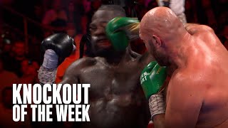 Every Angle of Tyson Fury Knocking Out Wilder in 3rd Final Bout of Trilogy  KNOCKOUT OF THE WEEK [upl. by Adnaram230]