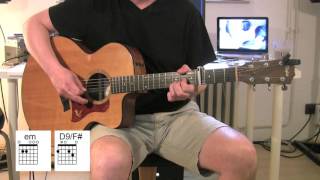 Shadow Of The Day  Acoustic Guitar  chords Tutorial  Linkin Park [upl. by Gora]