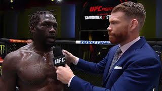 Jared Cannonier Octagon Interview  UFC Vegas 66 [upl. by Castor]