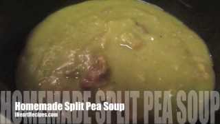 Homemade Split Pea Soup in the Crockpot  I Heart Recipes [upl. by Zirtaeb]