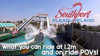 Southport Pleasureland  Featuring On Ride POVs [upl. by Adallard]