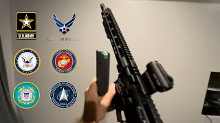 How the Different Military Branches Reload [upl. by Cann27]