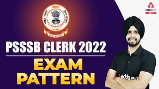 PSSSB Clerk Exam Pattern 2022  PSSSB Clerk Exam Pattern  Full Detailed Information [upl. by Atram]