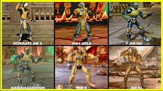 CYRAX Graphic Evolution 19952019 Mortal Kombat  XBOX DC PS2 PC PS4 [upl. by Illene]