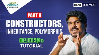 Part 8  Constructors Inheritance Polymorphism  Java Programming Malayalam Tutorial [upl. by Cissy40]