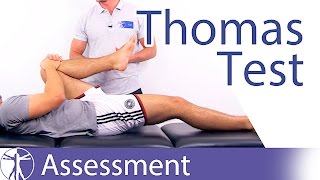 Thomas Test  Iliopsoas Tightness [upl. by Fisuoy]