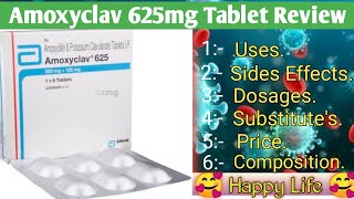 Amoxyclav 625 mg Tablet Use in Bengali Amoxicillin amp Potassium Clavulanate UsesSide EffectDosage [upl. by Philbrook]