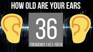 How Old Are Your Ears  HEARING TEST [upl. by Brown191]