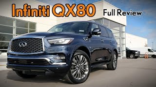 2018 Infiniti QX80 Full Review [upl. by Gnouv]