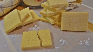 Easy 3INGREDIENT Shortbread Cookies  No Mixer Needed [upl. by Summer391]