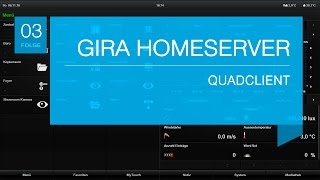 Gira Homeserver  QuadClient [upl. by Siderf269]