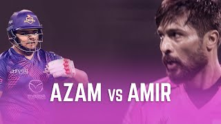 Azam Khan vs Mohammad Amir I The BIG OVER moment I Best moments of the Season 4 I Abu Dhabi T10 [upl. by Brander204]