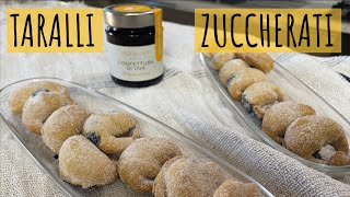 TARALLI ZUCCHERATI  Ricetta Facile Abruzzese [upl. by Rycca]