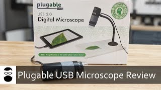 Plugable USB Microscope Review [upl. by Illyes]