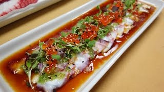 Octopus Carpaccio  How To Make Sushi Series [upl. by Randolph]