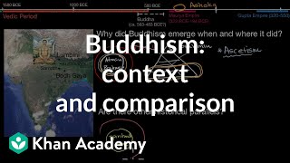 Buddhism context and comparison  World History  Khan Academy [upl. by Thorlay]