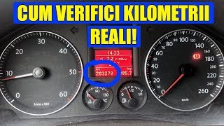 Cum verifici kilometrii km reali la VW Skoda Audi Seat cu interfata VCDS VAGCOM [upl. by Jacey493]