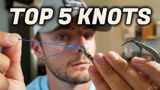 TOP 5 Knots You Should Know Beginners Guide to Fishing [upl. by Strang]