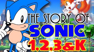 Sonic A Chronological History amp Rare Facts Part One The Story of Sonic 13 amp Knuckles [upl. by Crabb849]