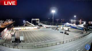 Ferry Cam  Southampton to Cowes UK Red Funnel Ferry Live Camera 247 4K VTS [upl. by Furnary]