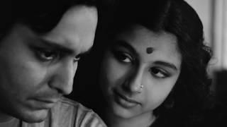 Apur Sansar best scene  HD 1080p with subtitles  Sharmila  Soumitra  Satyajit Ray [upl. by Aigil]