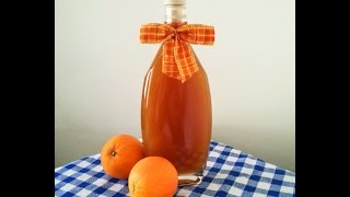 RICETTA  quotArancelloquot buonissimo liquore allarancia [upl. by Marlin]