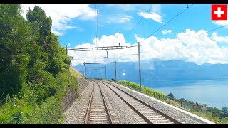 ★ 4K 🇨🇭Geneva  Bern  Lucerne cab ride speeds up to 200kmh 072020 [upl. by Lucky]