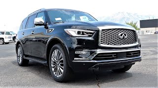 2021 Infiniti QX80 Is The QX80 A Full Sized Luxury SUV Bargain [upl. by Adnohsal]