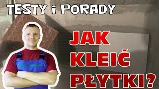 Jak przyklejać płytki gres tarakotę [upl. by Ainoek654]