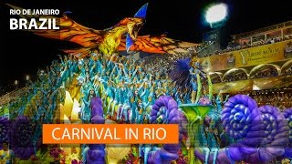 Brazil Carnival The Rio de Janeiro parade in 1 minute [upl. by Iams]