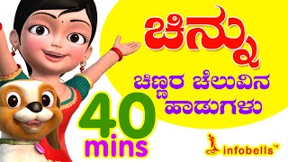 Top 25 Kannada Rhymes for Children [upl. by Htiduj]