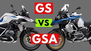 BMW GS vs GSA  The ONLY guide you need [upl. by Velick]