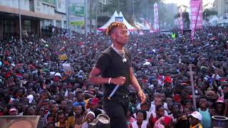 Fik Fameica Performing Live at Kampala City Carnival Festival PART 2 [upl. by Koblick]