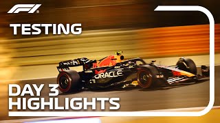 Day 3 Highlights  F1 PreSeason Testing 2023 [upl. by Ramas]