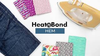 How to Use ThermOWebs HeatnBond Hem Tape [upl. by Ranit]