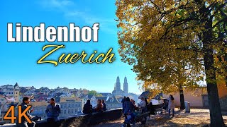 Lindenhof Zürich  Autumn  Herbst  Musim gugur  4K UHD [upl. by Brandenburg563]