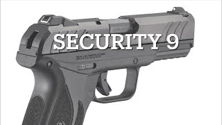 RUGER SECURITY 9 REVIEW [upl. by Rehtul]