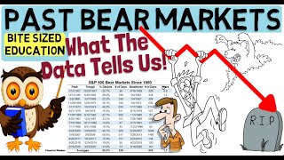 PAST BEAR MARKETS amp How To Profit From Them [upl. by Hgiel]