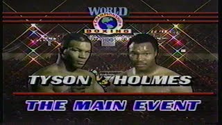 Mike Tyson vs Larry Holmes HBO Program [upl. by Elon]