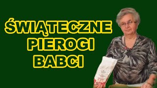 Pierogi babci z kapustą i grzybami wigilijne  NAJLEPSZE [upl. by Bazil]