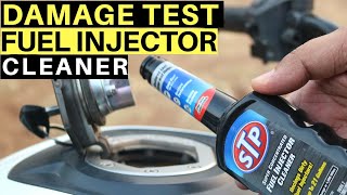 STP FUEL INJECTOR CLEANER DAMAGE TEST amp REVIEW ON THE DOMINAR 400 HOW TO USE FUEL ADDITIVE [upl. by Fradin]