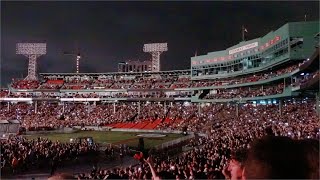 Crowd Singing Bohemian Rhapsody Before Green Day Gig Hella Mega TourFenway Park Boston 080521 [upl. by Weaver637]