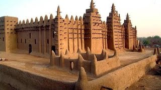 LA GRAN MEZQUITA DE DJENNÉ HECHA DE BARRO [upl. by Desirea]