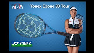 Yonex Ezone 98 Tour Tennis Racquet Review  Tennis Express [upl. by Ordway]